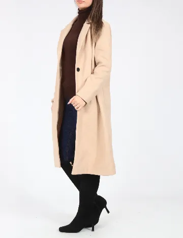 Palton SHEIN, crem Crem