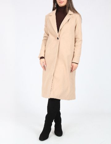 Palton SHEIN, crem