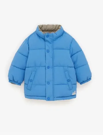 Geaca reversibila Zara, albastru/gri Albastru