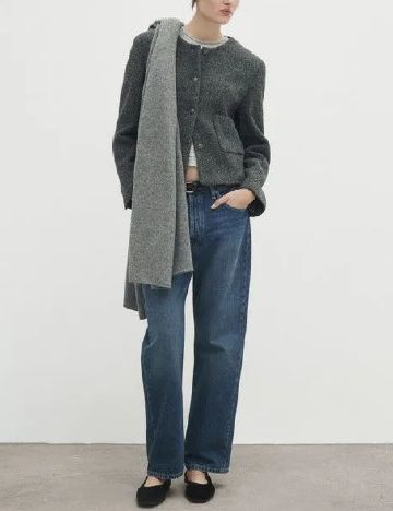 Jacheta Massimo Dutti, gri