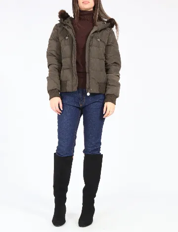 Geaca Zara, verde Verde