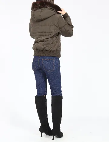 Geaca Zara, verde Verde