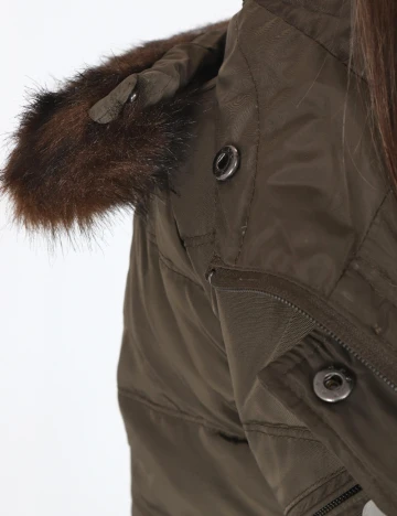 Geaca Zara, verde Verde