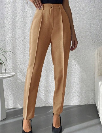 Pantaloni SHEIN, maro