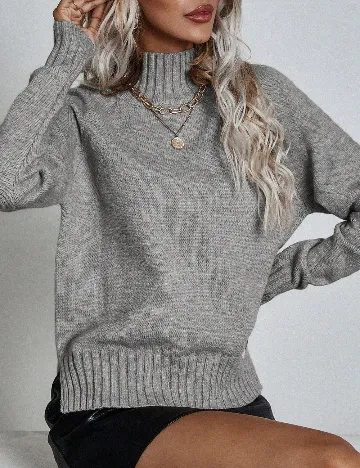 Pulover SHEIN, gri Gri