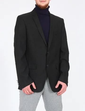 Sacou Zara, negru Negru