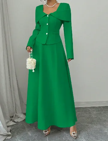 Compleu SHEIN, verde Verde