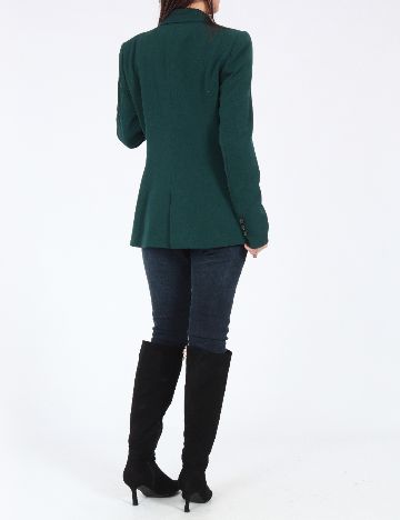 Sacou Zara, verde inchis