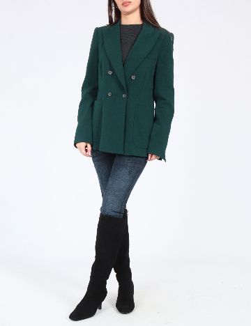 Sacou Zara, verde inchis