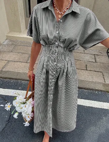 Rochie medie SHEIN, gri Gri