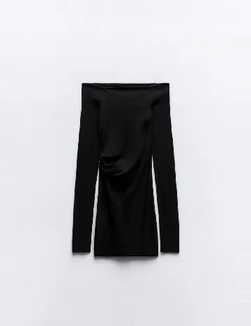 Rochie scurta Zara, negru Negru