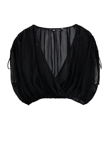 Top Zara, negru