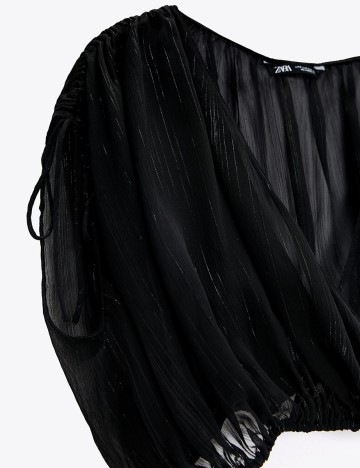 Top Zara, negru