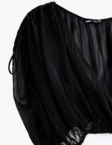 Top Zara, negru