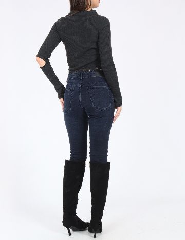 Bluza Bershka, gri inchis