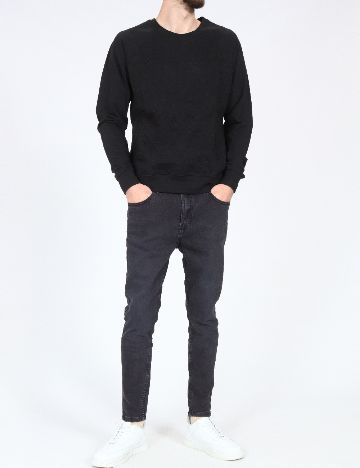 Bluza Pull&Bear, negru