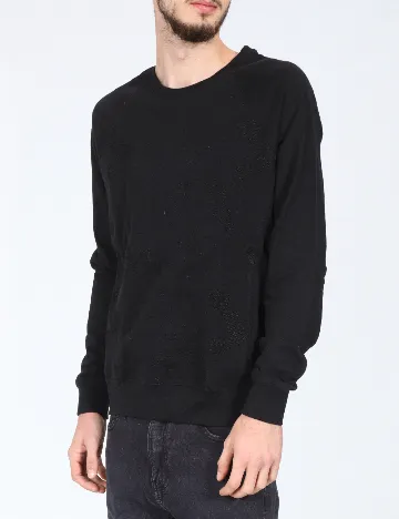 Bluza Pull&Bear, negru Negru