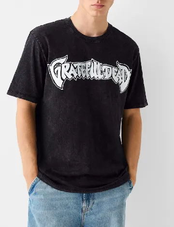 Tricou Bershka, negru Negru