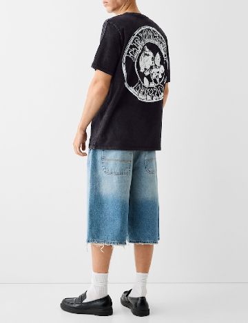 Tricou Bershka, negru