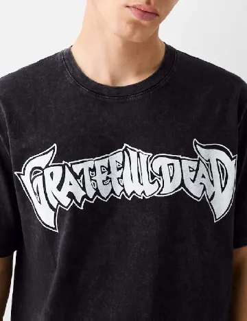 Tricou Bershka, negru Negru