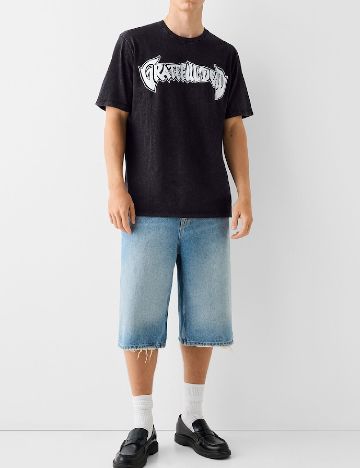 Tricou Bershka, negru