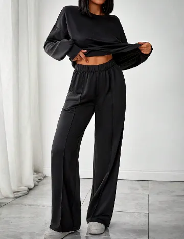 Compleu SHEIN, negru Negru