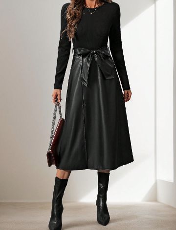 Rochie medie SHEIN, negru