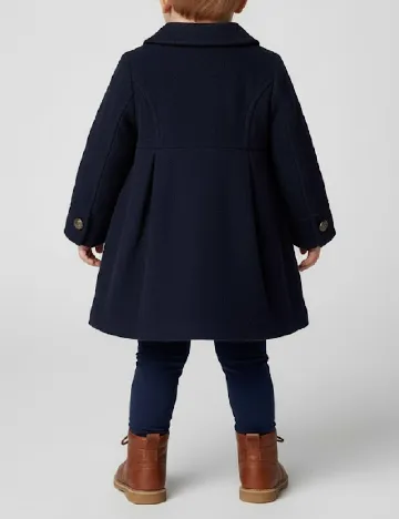 Palton Zara, bleumarin Albastru