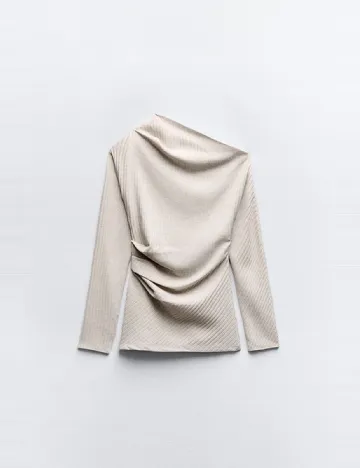 Bluza Zara, bej Crem