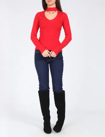 Bluza Bershka, rosu Rosu