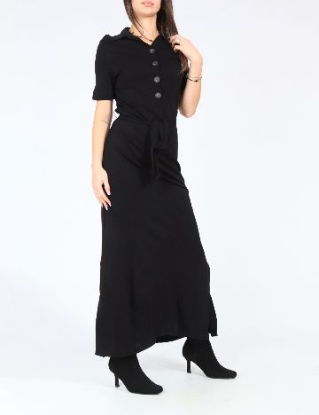 Rochie lunga Massimo Dutti, negru