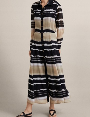 Rochie lunga Massimo Dutti, mix culori