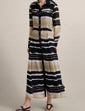 Rochie lunga Massimo Dutti, mix culori Mix culori