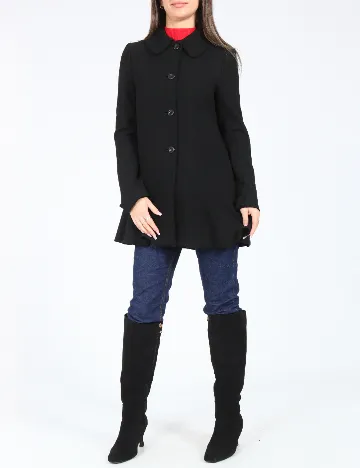 Palton Zara, negru Negru