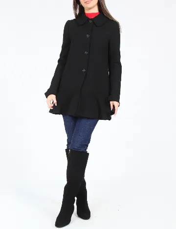 Palton Zara, negru Negru