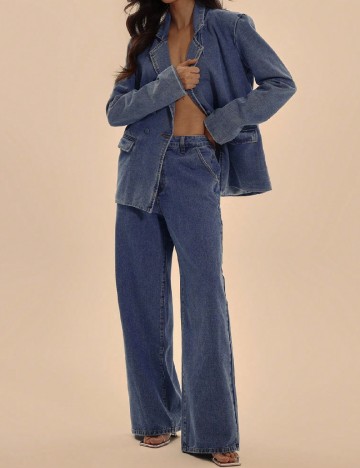 Blugi Musera, albastru