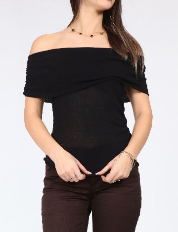 Top Zara, negru