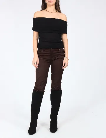 Top Zara, negru Negru