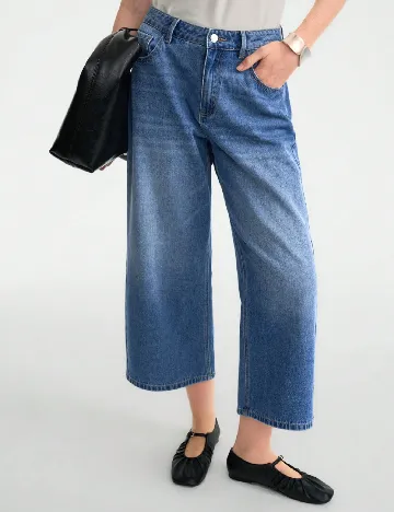 Blugi SHEIN, albastru Albastru