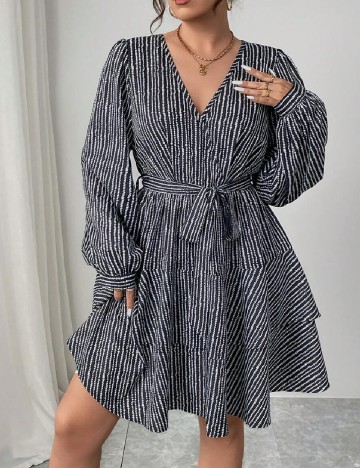 Rochie scurta SHEIN CURVE, negru