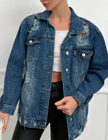 Jacheta SHEIN, albastru Albastru