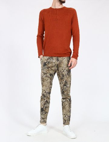 Pantaloni Zara, kaki