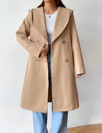 Palton SHEIN, crem Crem