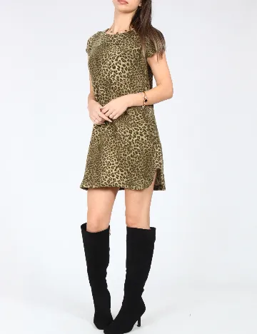 Rochie scurta Zara, verde Verde