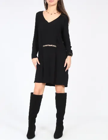 Rochie scurta Zara, negru Negru