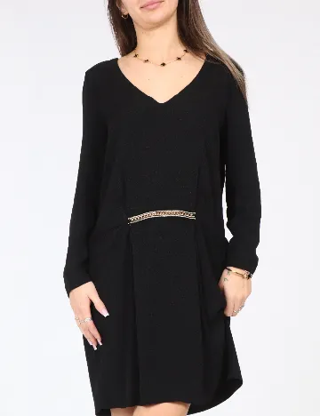 Rochie scurta Zara, negru Negru