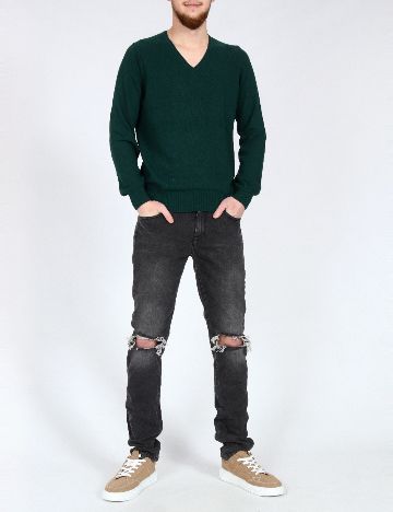 Bluza Zara, verde inchis