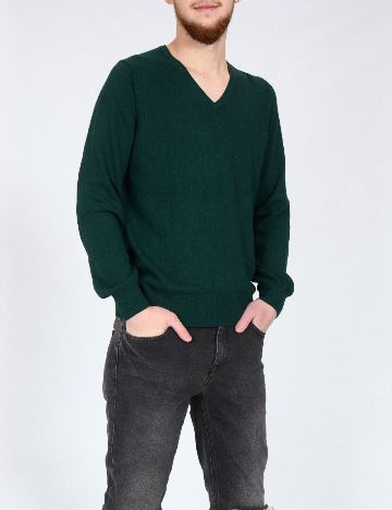 Bluza Zara, verde inchis