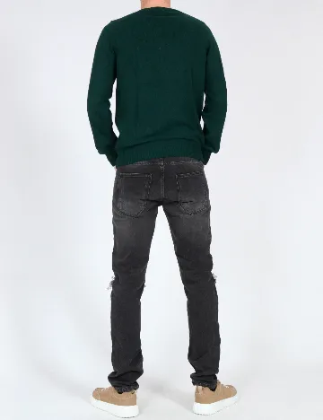 Bluza Zara, verde inchis Verde