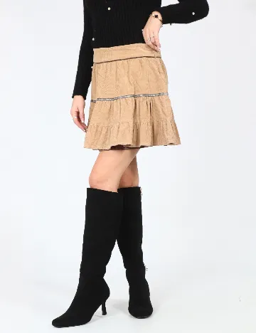 Fusta Zara, crem Crem